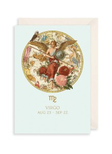 Поздравителна картичка за рожден ден "Дева" 